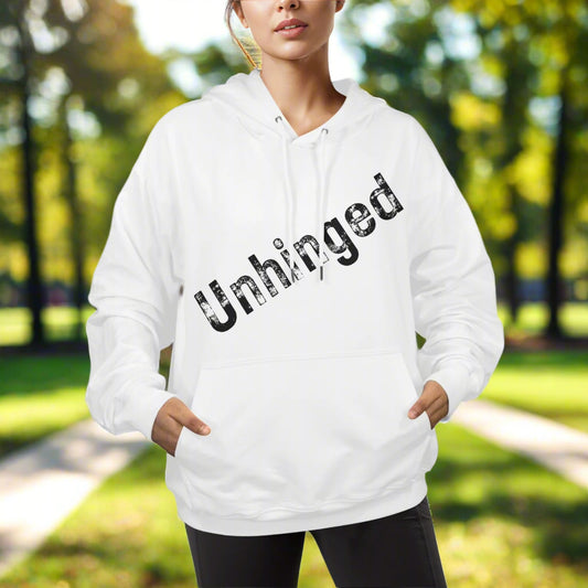 Humourous-"Unhinged"Jumper Women's Heavy Blend Hoodie