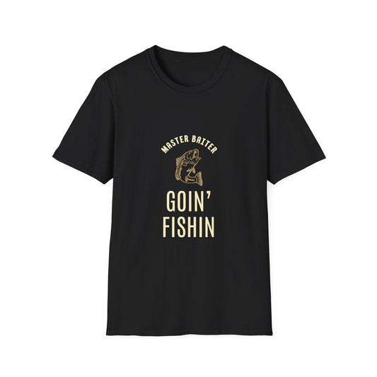 Fishing Enthusiast Unisex T-Shirt, Master Baiter Tee, Funny Fishing Shirt, Gift for Fisherman, Outdoor Apparel, Fishing Trip Gear